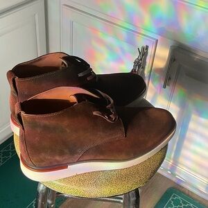 Allen Edmonds Dark Brown Chukka Boots